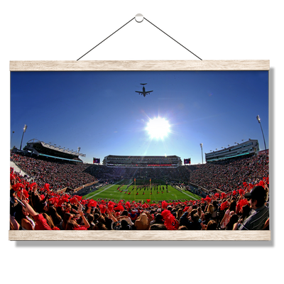 Ole Miss Rebels - VHF Fly Over - College Wall Art #Hanging Canvas