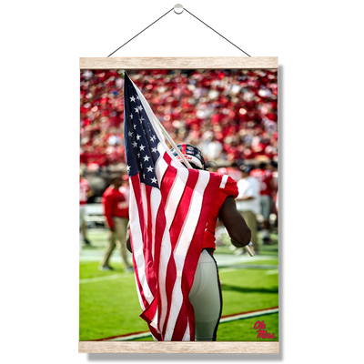 Ole Miss Rebels - Our Flag - College Wall Art #Hanging Canvas