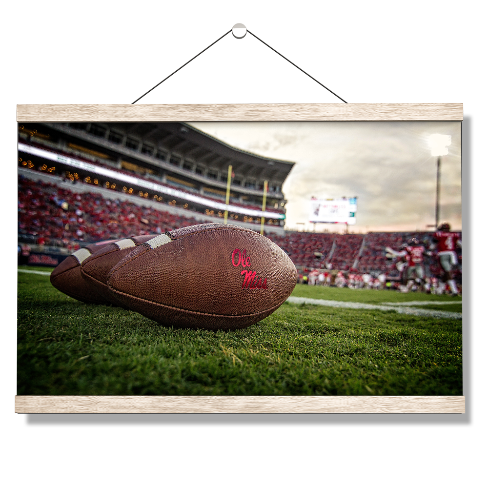 Ole Miss Rebels - Ole Miss Football - College Wall Art #Canvas