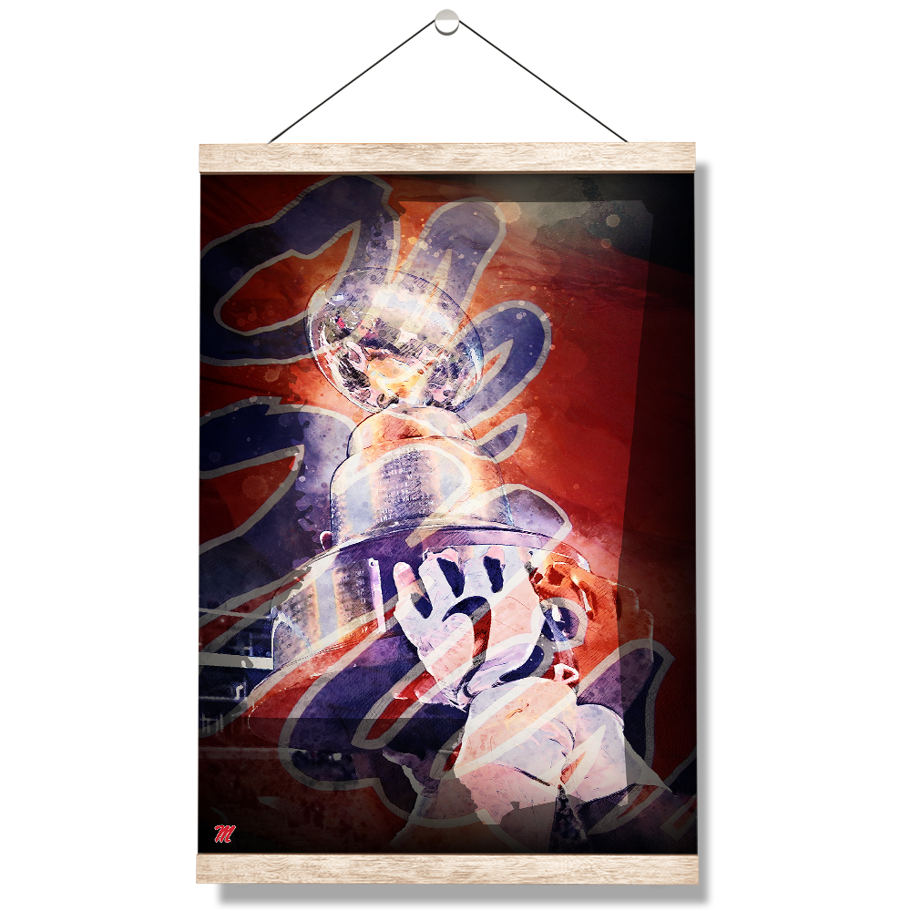 Ole Miss Rebels - Our State Egg Bowl - College Wall Art #Canvas