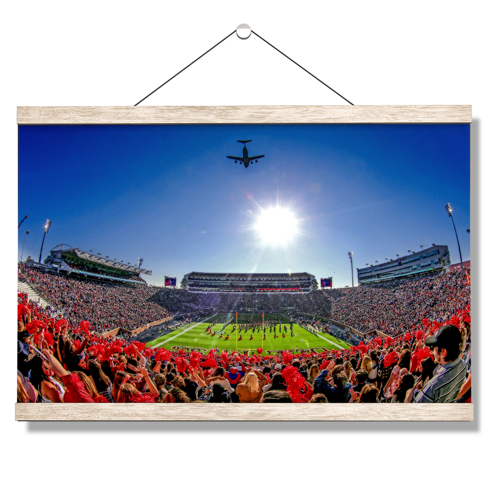 Ole Miss Rebels - Flight Over - College Wall Art #Canvas