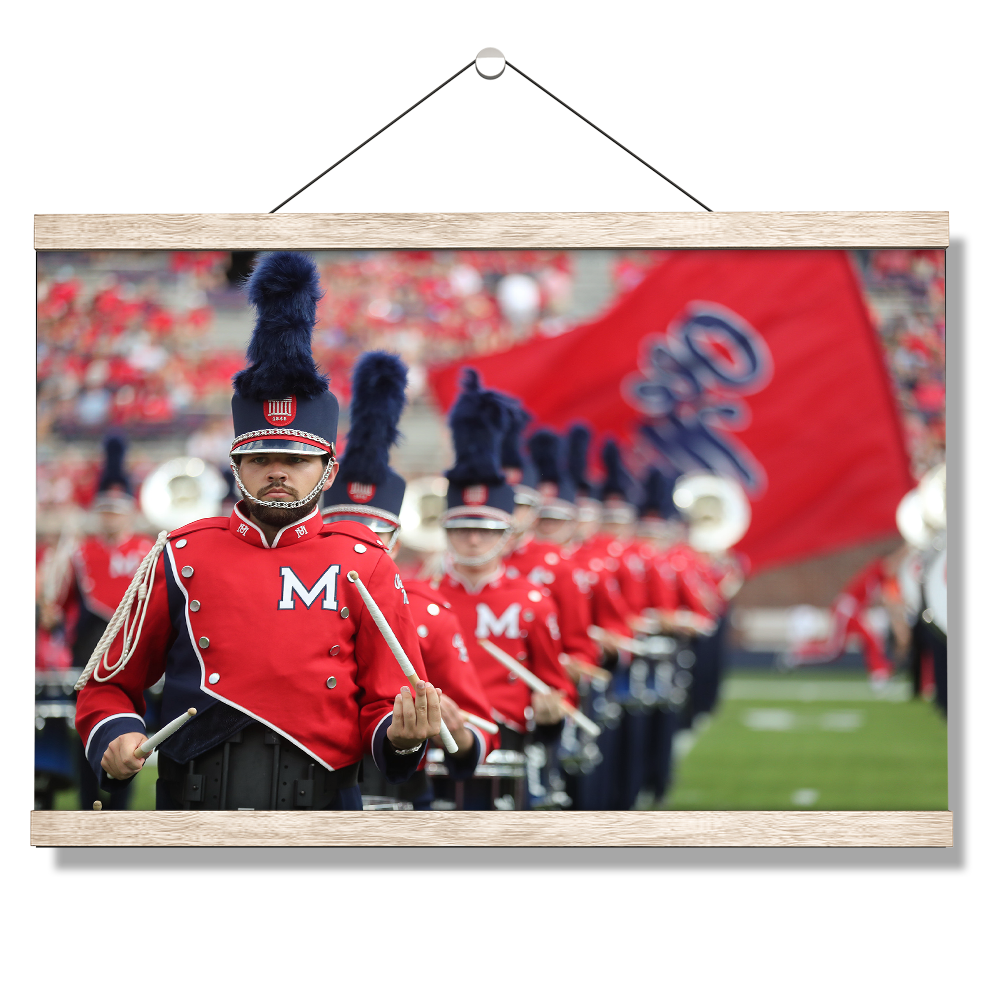 Ole Miss Rebels - Marching In - College Wall Art #Canvas
