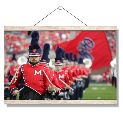 Ole Miss Rebels - Marching In - College Wall Art #Hanging Canvas