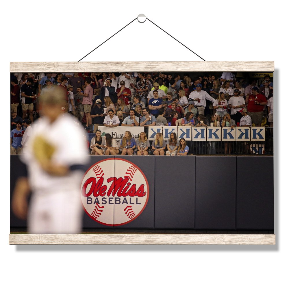 Ole Miss Rebels - Ole Miss Baseball - College Wall Art #Canvas