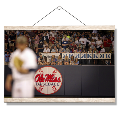 Ole Miss Rebels - Ole Miss Baseball - College Wall Art #Hanging Canvas