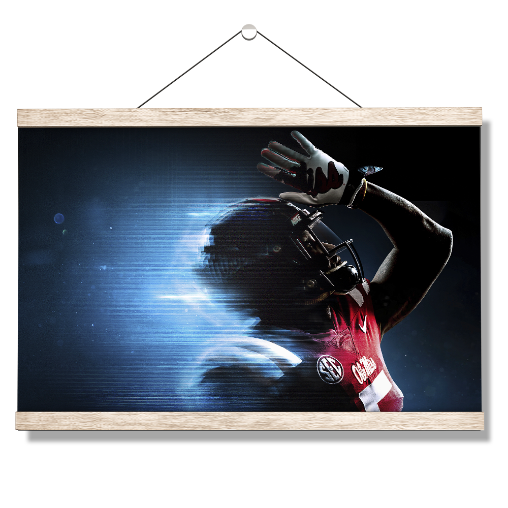 Ole Miss Rebels - Fins Up Two - College Wall Art #Canvas