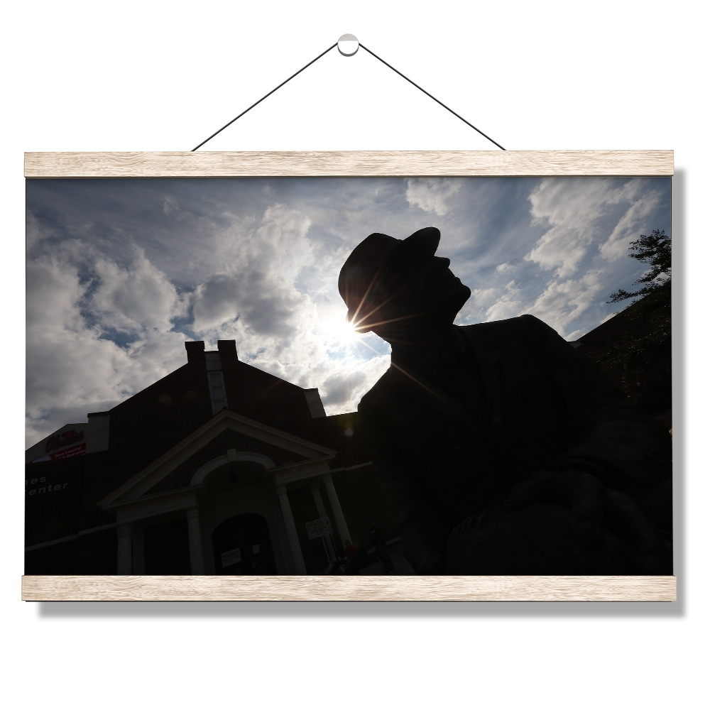 Ole Miss Rebels - Vaught Silhouette - College Wall Art #Canvas