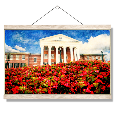 Ole Miss Rebels - Lyceum Paint - College Wall Art #Hanging Canvas
