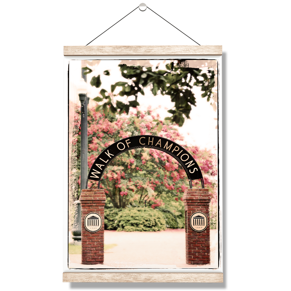 Ole Miss Rebels - Spring Walk of Champions - College Wall Art #Canvas