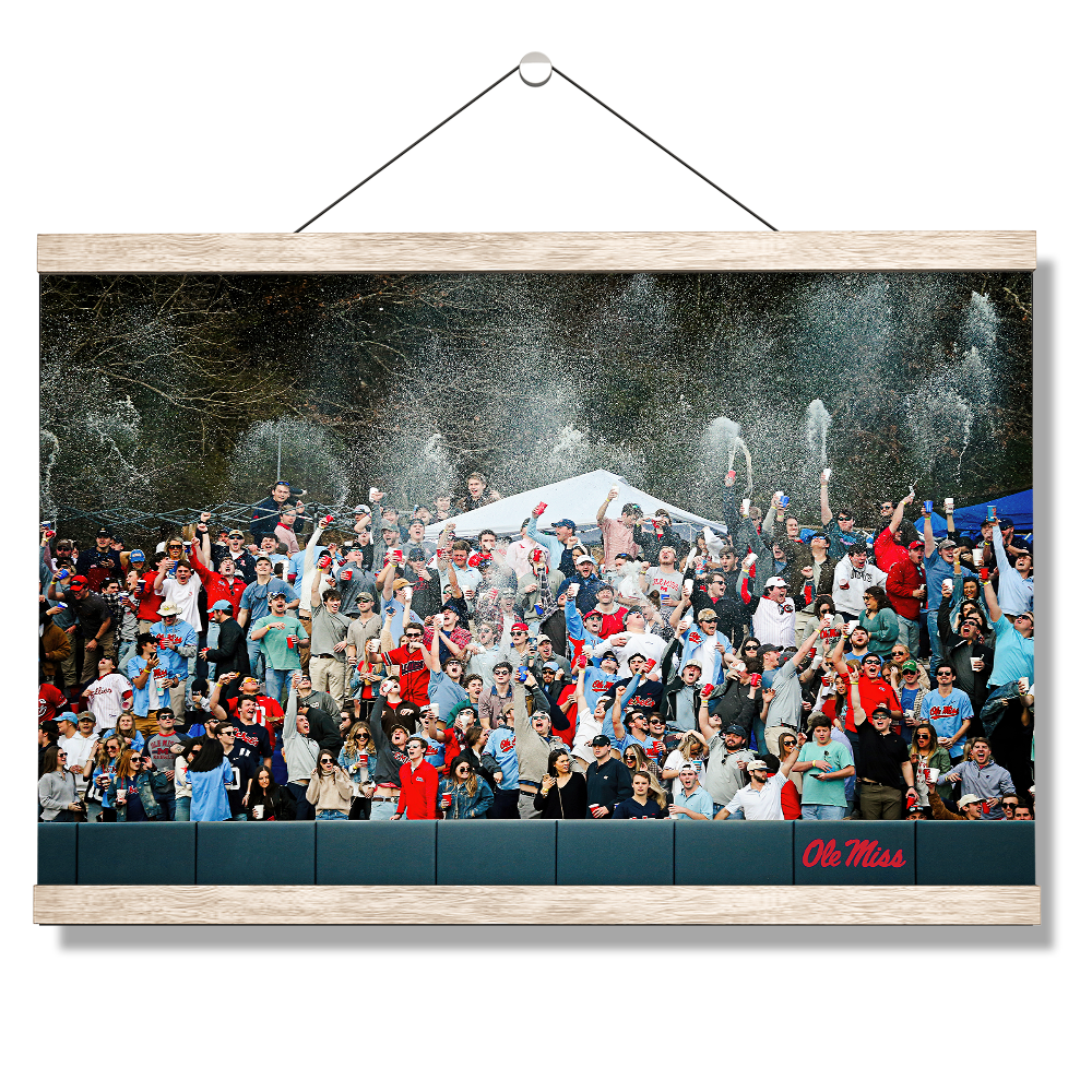 Ole Miss Rebels - The First Swayze Shower of Spring - College Wall Art #Canvas