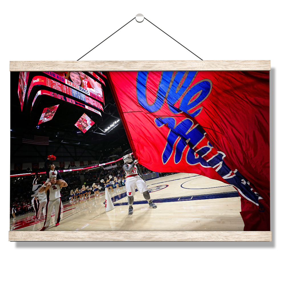 Ole Miss Rebels - Ole miss Basketball - College Wall Art #Canvas