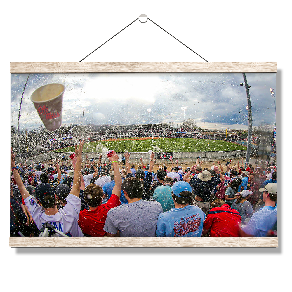 Ole Miss Rebels - Swayze Shower Right Field - College Wall Art #Canvas