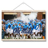 Ole Miss Rebels - Powder Blue - College Wall Art #Hanging Canvas