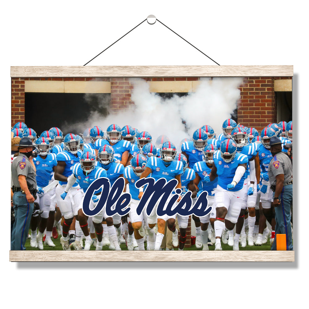 Ole Miss Powder Blue Garden Flag – The College Corner