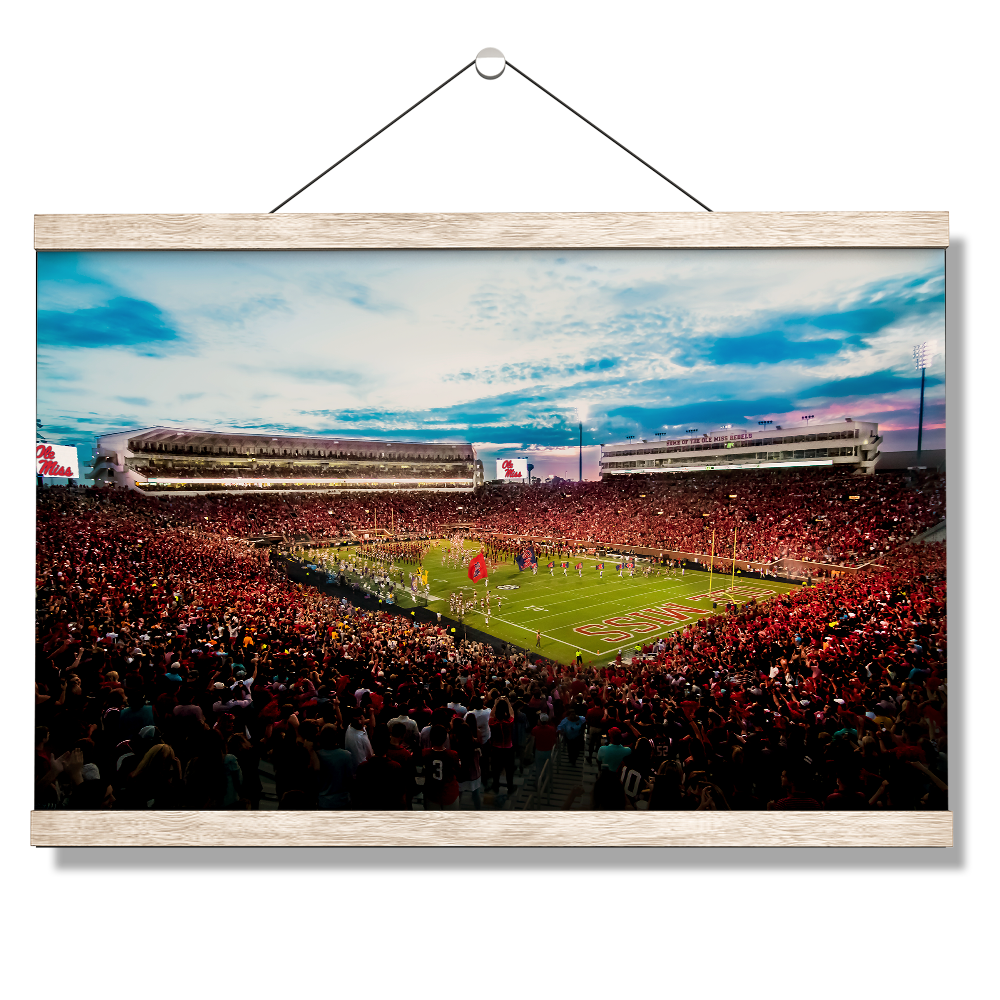 Ole Miss Rebels - Enter Ole Miss - College Wall Art #Canvas