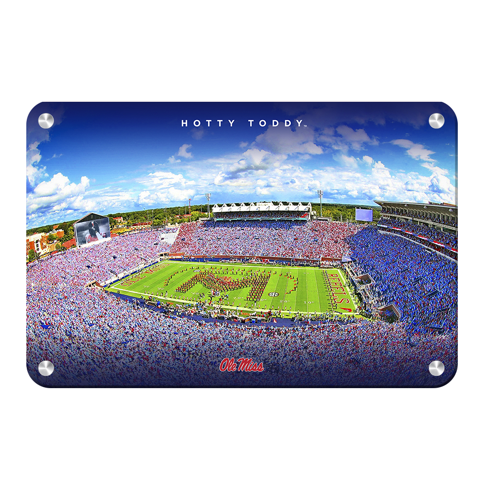 Ole Miss Rebels - Hotty Toddy - College Wall Art #Canvas