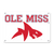 Ole Miss Rebels - Ole Miss Land Shark - College Wall Art #Canvas