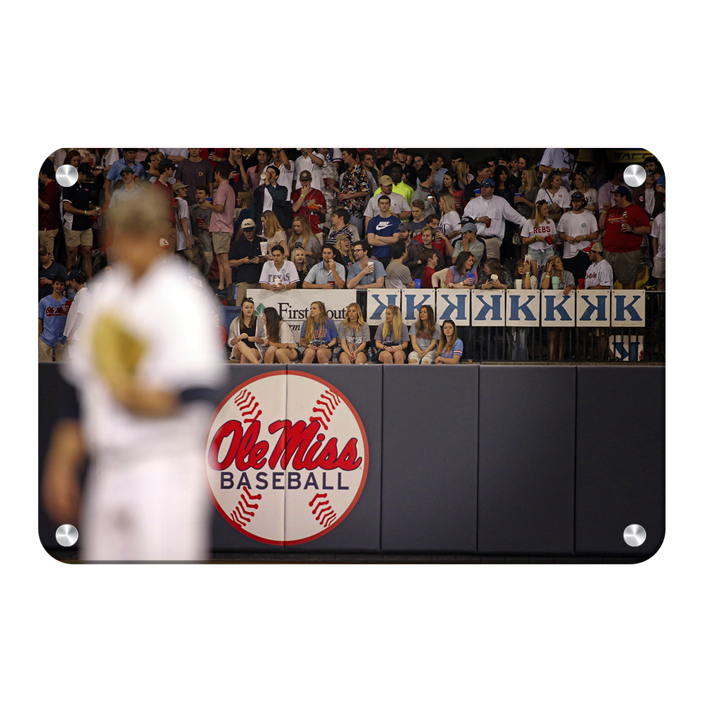 Ole Miss Rebels - Ole Miss Baseball - College Wall Art #Canvas