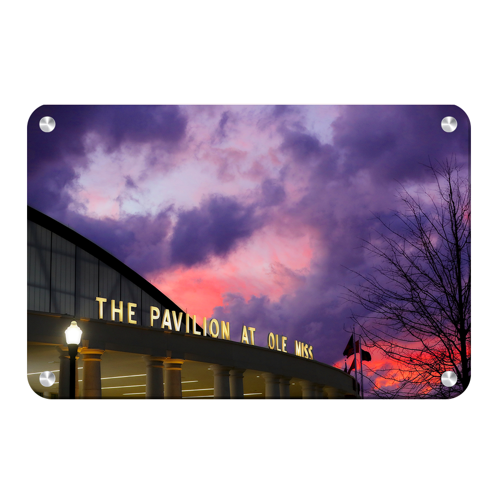 Ole Miss Rebels - The Pavilion at Ole Miss - College Wall Art #Canvas