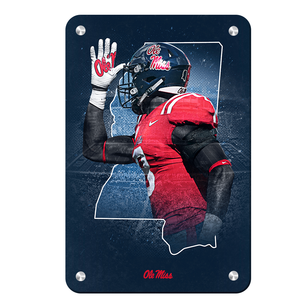 Ole Miss Rebels - Landshark State - College Wall Art #Canvas