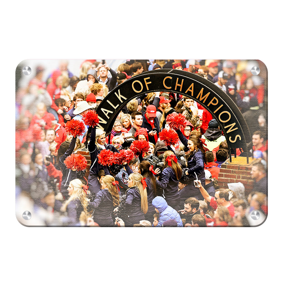 Ole Miss Rebels - Walk of Champions Cheer - College Wall Art #Canvas