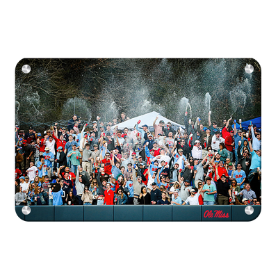 Ole Miss Rebels - The First Swayze Shower of Spring - College Wall Art #Metal