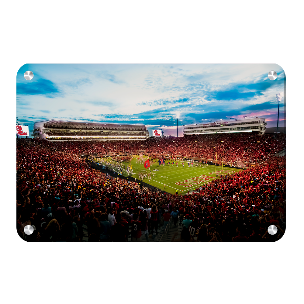 Ole Miss Rebels - Enter Ole Miss - College Wall Art #Canvas