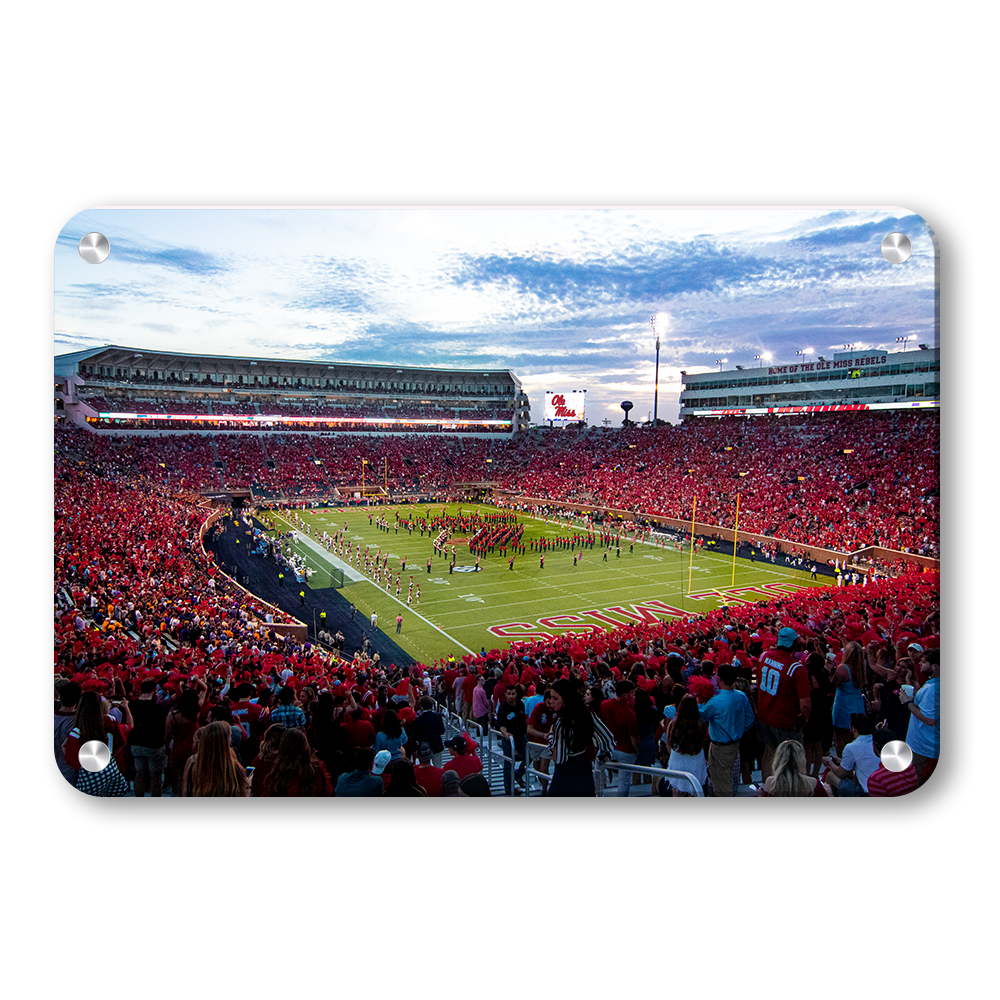 Ole Miss Rebels - Ole Miss Half Time - College Wall Art #Canvas