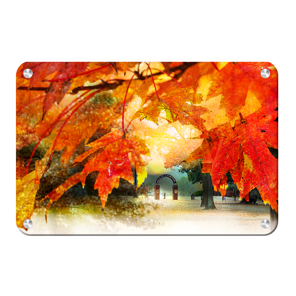 Ole Miss Rebels - Autumn Walk of Champions - College Wall Art #Canvas