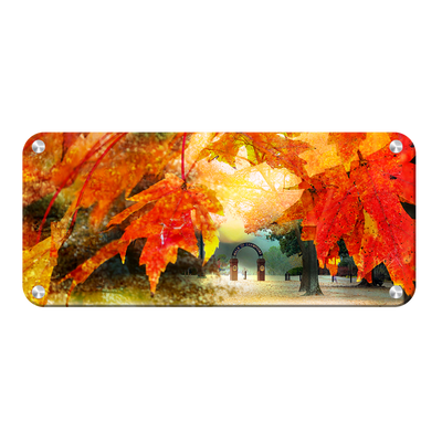 Ole Miss Rebels - Autumn Walk of Champions Panoramic - College WALL Art #Metal