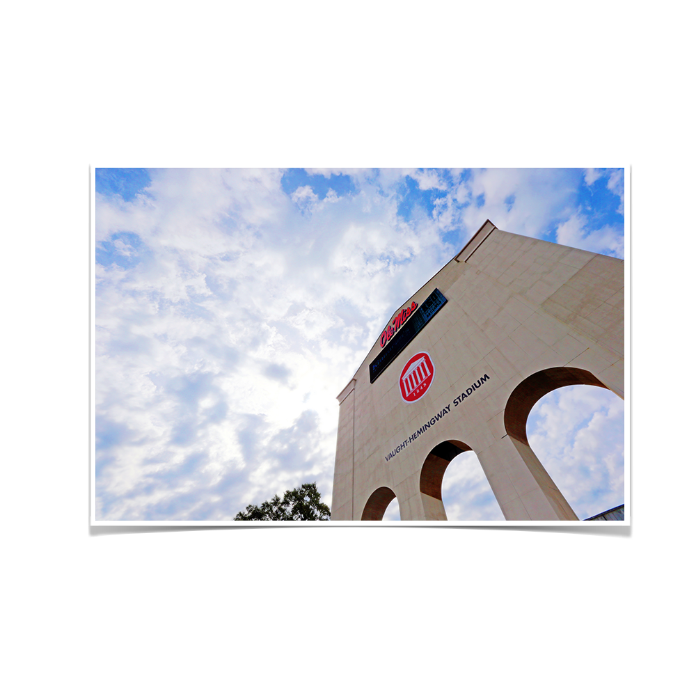 Ole Miss Rebels - University of Mississippi VHS - College Wall Art #Canvas