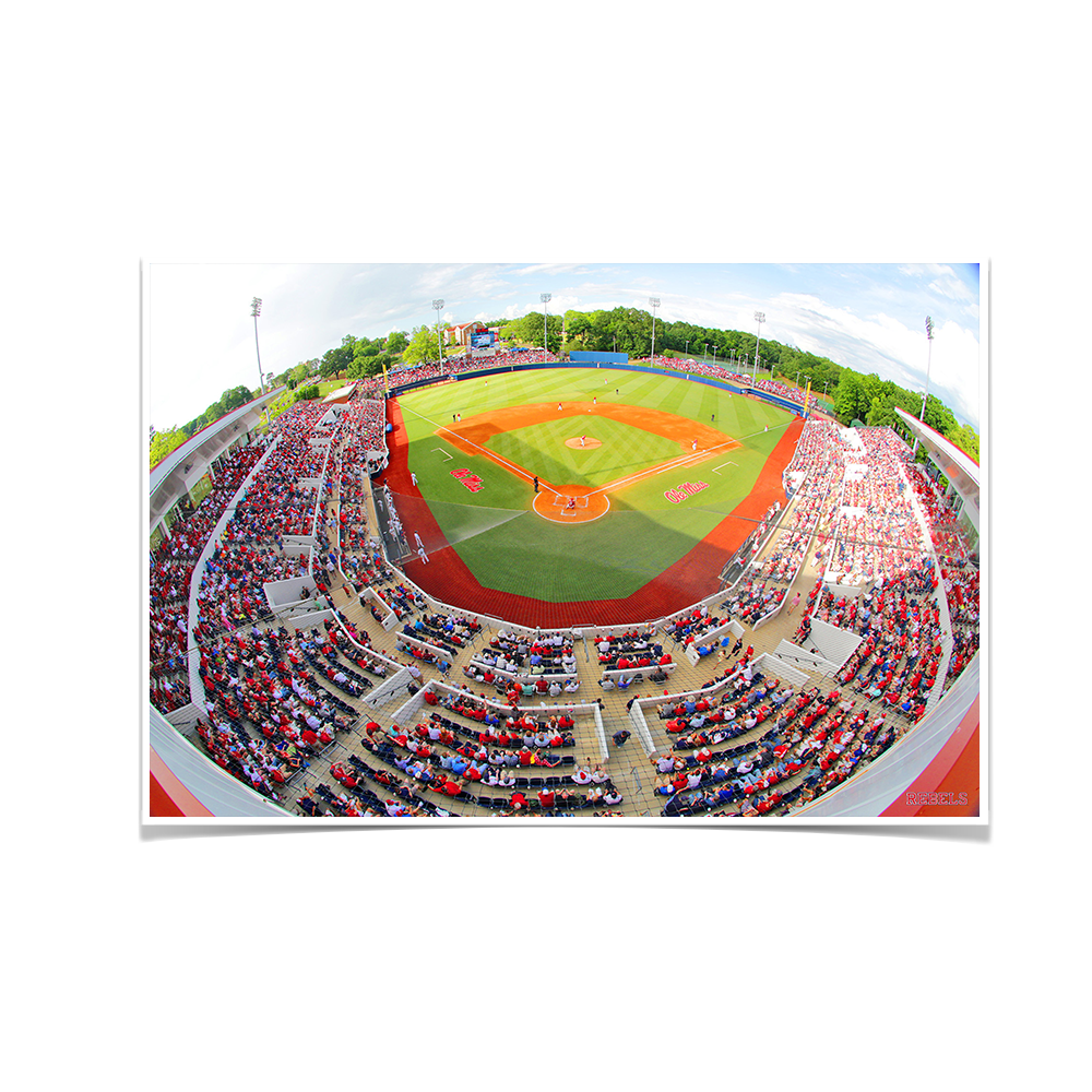 Ole Miss Rebels - Rebels Swayze Field - College Wall Art #Canvas