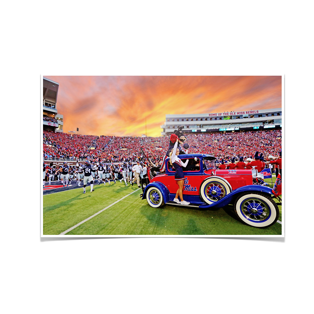 Ole Miss Rebels - Home of the Ole Miss Rebels - College Wall Art #Canvas