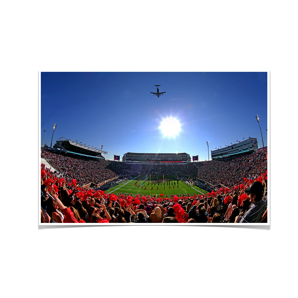 Ole Miss Rebels - VHF Fly Over - College Wall Art #Canvas