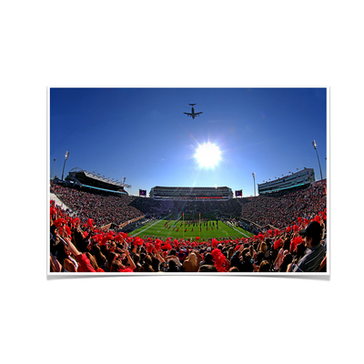 Ole Miss Rebels - VHF Fly Over - College Wall Art #Poster