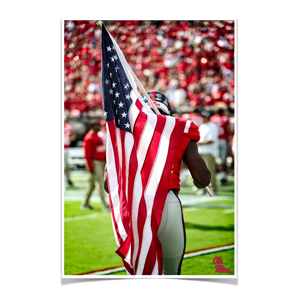 Ole Miss Rebels - Our Flag - College Wall Art #Canvas