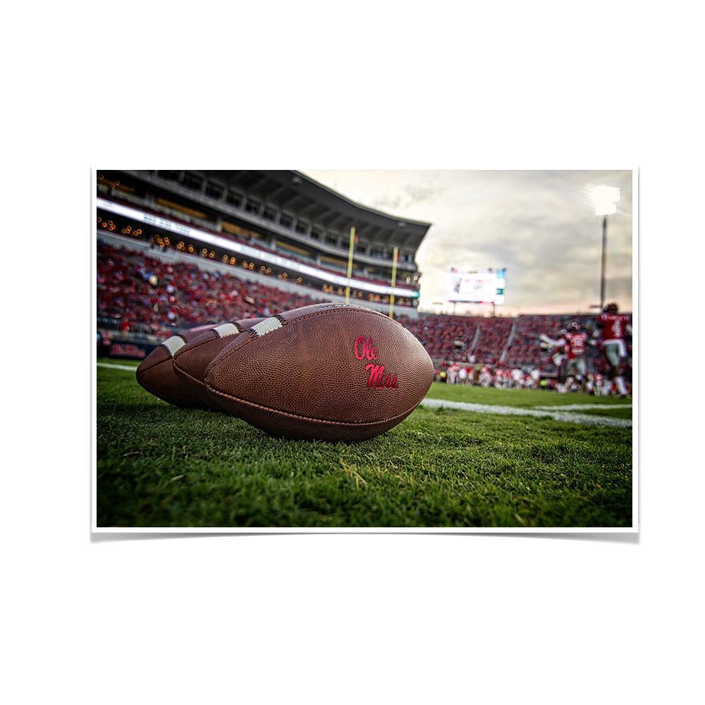Ole Miss Rebels - Ole Miss Football - College Wall Art #Canvas