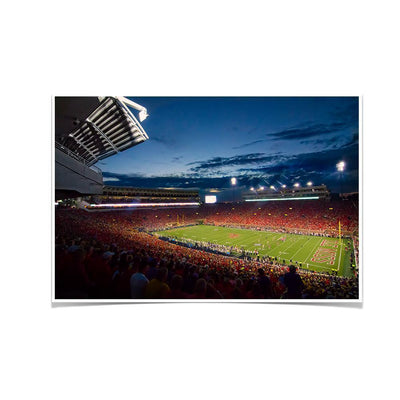 Ole Miss Rebels - Saturday Nights Under the Lights - College Wall Art #Poster