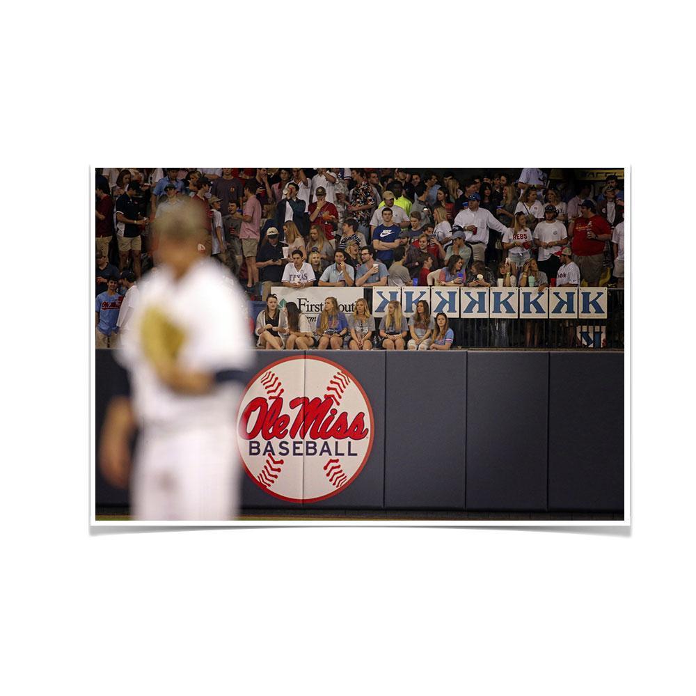 Ole Miss Rebels - Ole Miss Baseball - College Wall Art #Canvas