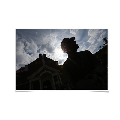 Ole Miss Rebels - Vaught Silhouette - College Wall Art #Poster