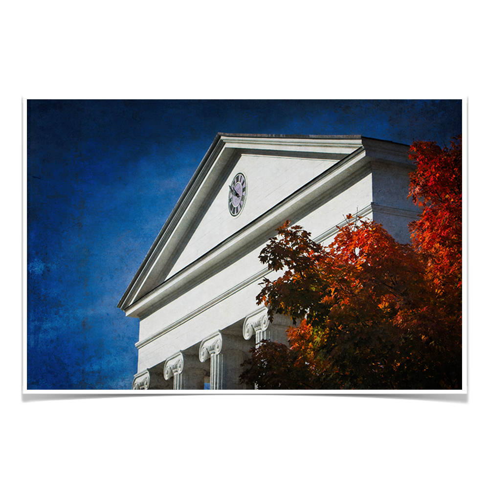 Ole Miss Rebels - Lyceum Autumn Paint - College Wall Art # Canvas