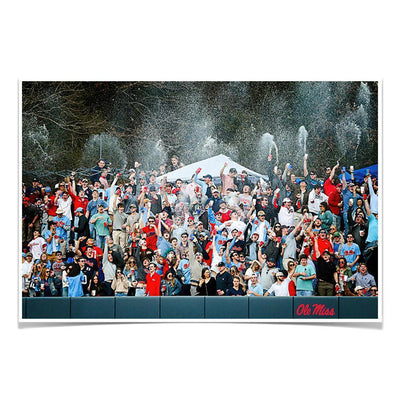 Ole Miss Rebels - The First Swayze Shower of Spring - College Wall Art #Poster