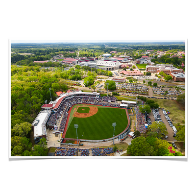 Ole Miss Rebels - Aerial Sports Complex - College Wall Art #Poster