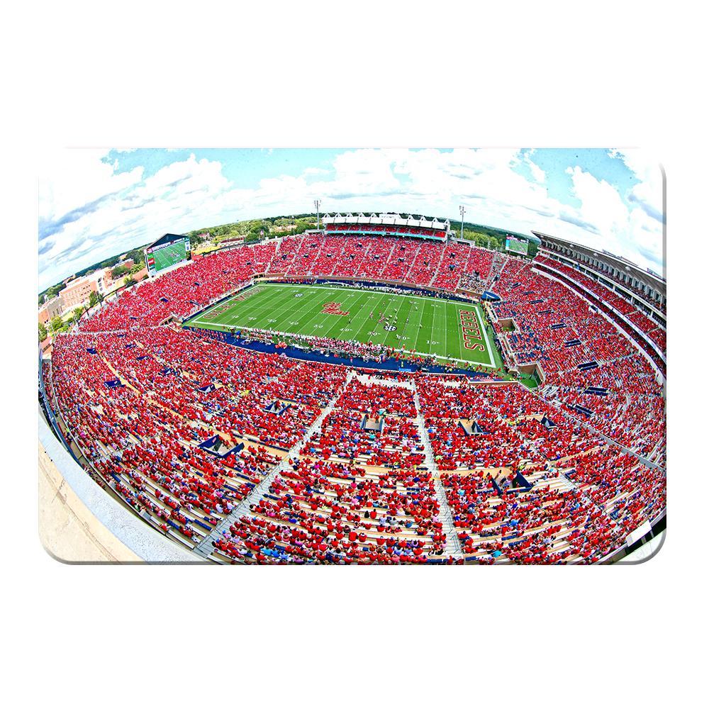 Ole Miss Rebels - Red Out - College Wall Art #Canvas