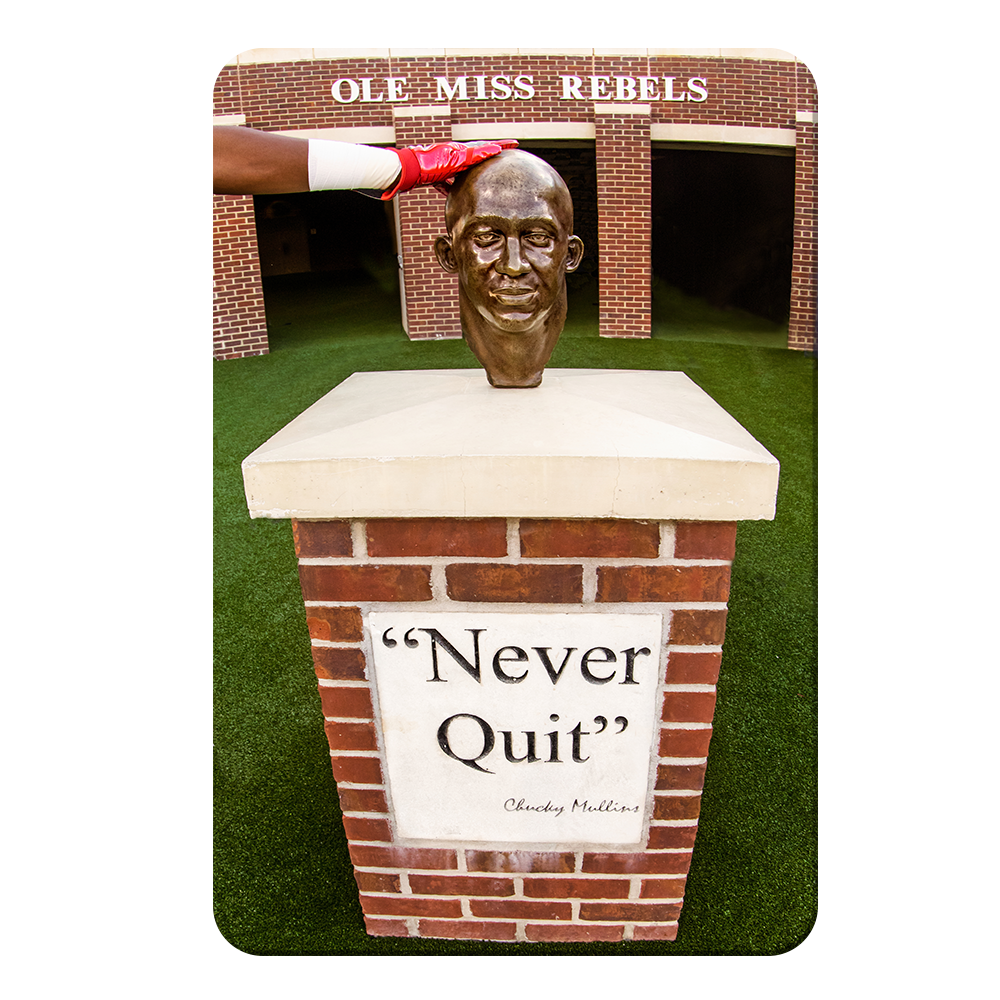 Ole Miss Rebels - Never Quit - College Wall Art #Canvas