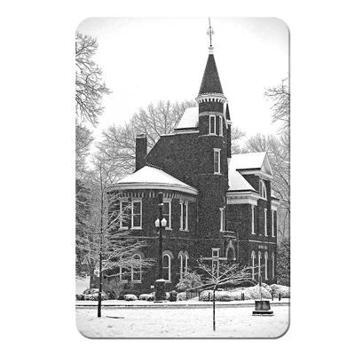 Ole Miss Rebels - Snow Day Ventress Hall - College Wall Art #PVC