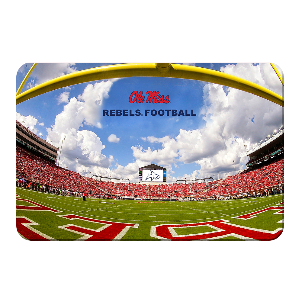 Ole Miss Rebels - End Zone Rebel Football - College Wall Art #Canvas