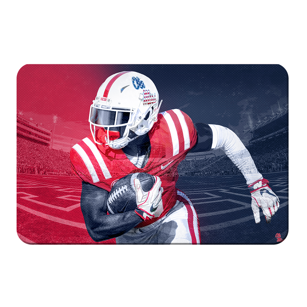 Ole Miss Rebels - Red White Blue Rebs - College Wall Art #Canvas