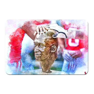 Ole Miss Rebels - Never Quit Watercolor - College Wall Art #PVC