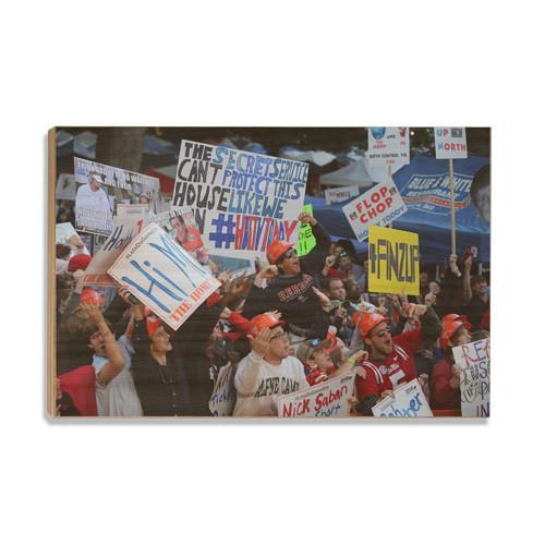 Ole Miss Rebels - Game Day Grove - College Wall Art #Canvas